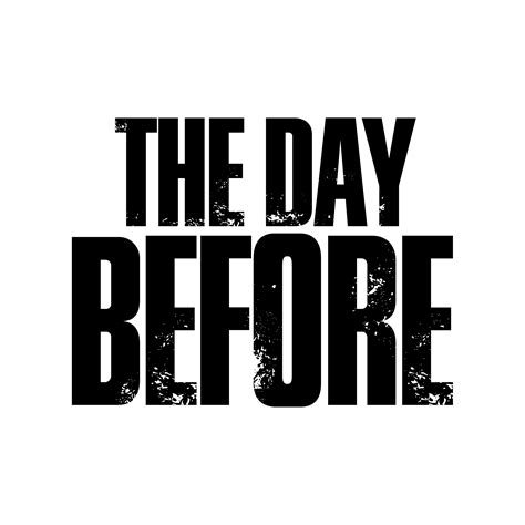 The Day Before Logo PNG (Transparent) SVG AI – Free Download