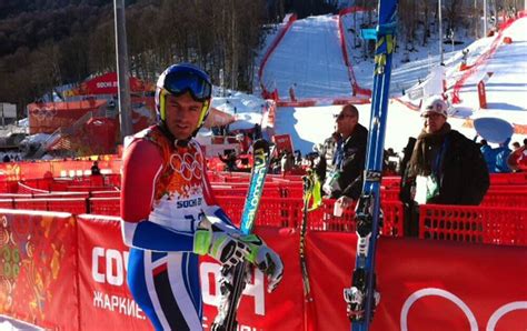 SOTCHI 2014 DESCENTE Entraînement raccourci pour Pinturault et