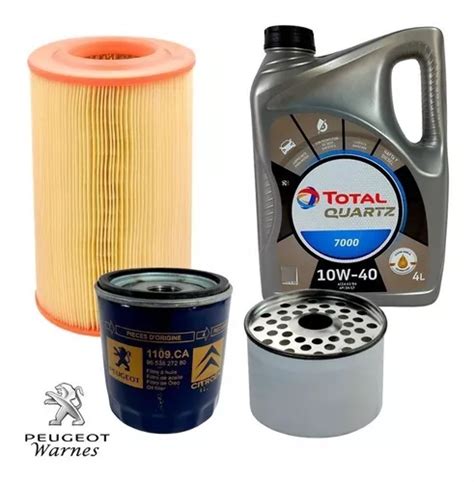 Kit De 3 Filtros Aceite Total Peugeot Boxer 1 9 Td 95 97