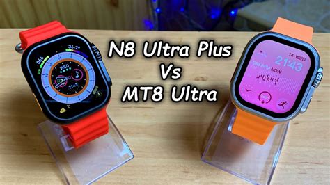 Iwo Watch Mt8 Ultra Vs N8 Ultra Plus Apple Watch Ultra Copy Asmr