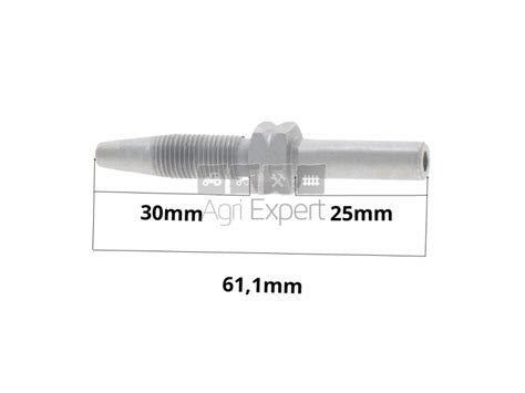 Embout de tube M7x0 75 pour systèmes de graissage pour tuyau haute