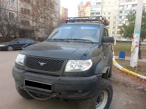 Балка 100 Вт на экспедиционный багажник УАЗ Патриот — Wesem-Light.RU на ...