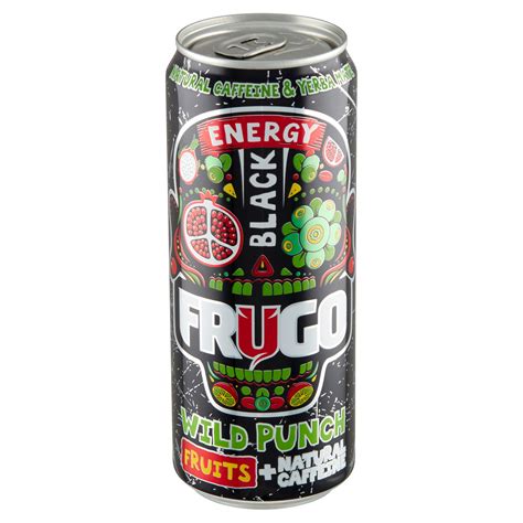 Frugo Wild Punch Black Energy Gazowany napój energ 13740728385 Allegro pl