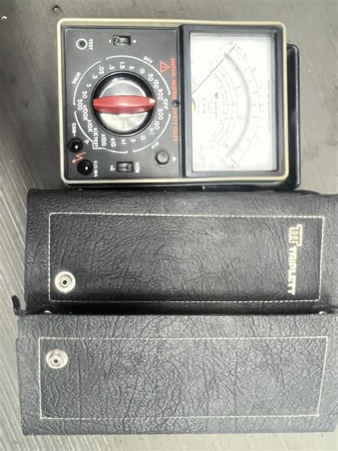 Triplett Model 60 NA VOM Analog Portable Handheld MultiMeter EBay