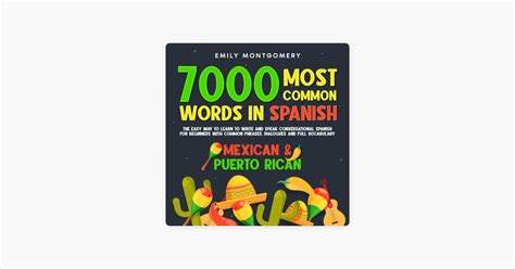 ‎the 7000 Most Common Words In Spanish Mexican And Puerto Rican The