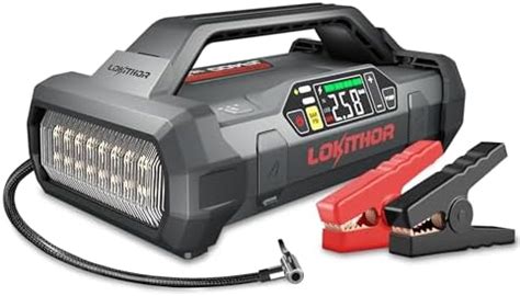 Lokithor Ja A Jump Starter Power Bank With Psi Compressor