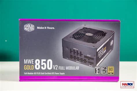 Nguồn máy tính Cooler Master MWE GOLD 850 V2 850W 80 Plus Gold Màu