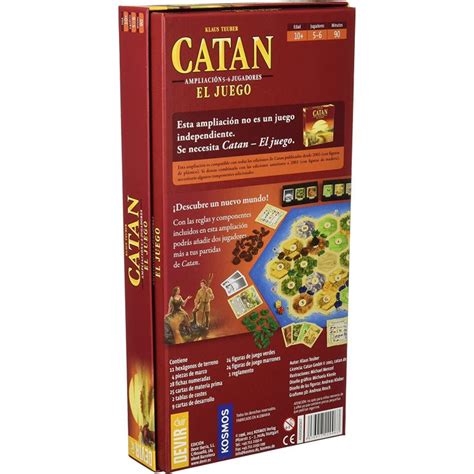 Juego De Mesa Catan Ampliaci N Para Jugadores Compra