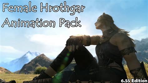 Female Hrothgar Animation Pack The Glamour Dresser Final