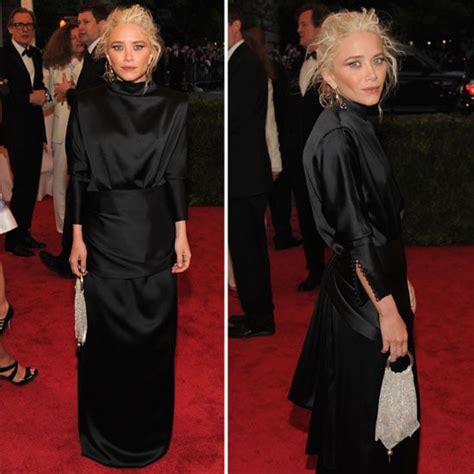 Pictures Of Mary Kate Olsen In The Row Black Dress On The Red Carpet At