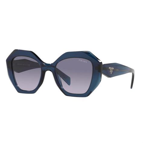 Prada Light Violet Gradient Blue Irregular Ladies Sunglasses Pr 16ws 08q08i 53