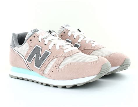 New Balance 373 Femme Rose Argent Turquoise Wl373cp2