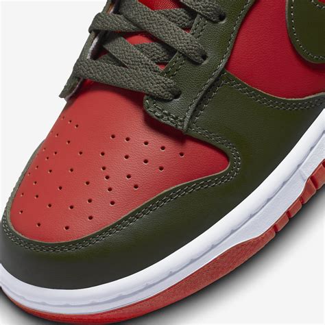 Nike Dunk Low Mystic Red Dv Sneakerfiles