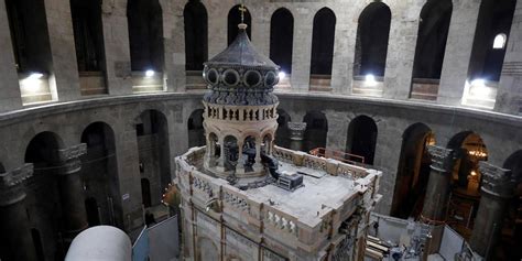 Découverte le tombeau du Christ date bien de l ère romaine