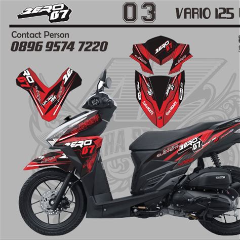 Inspirasi Decal Vario