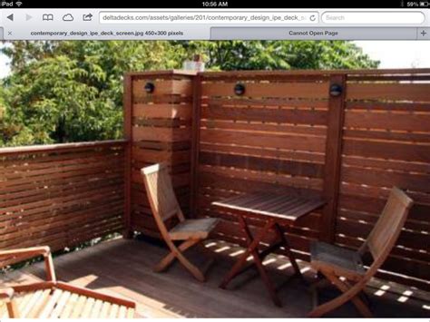 18 best deck privacy walls images on Pinterest | Decks, Privacy walls and Terrace