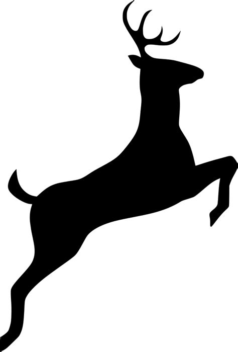 Svg Svg Jumping Leaping Deer Free Svg Image And Icon Svg Silh