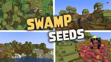 Best Swamp Biome Seeds For Minecraft Java Edition Swamp Hills