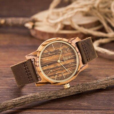 Relojes De Pulsera Para Hombre Y Mujer De Madera Grandado