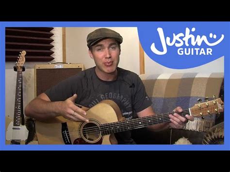 Free Video Folk Guitar Fingerstyle Module From Justinguitar Class