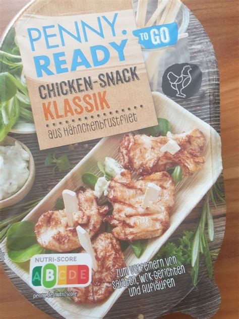 Penny Ready Chicken Snack Klassik Kalorien Neue Produkte Fddb