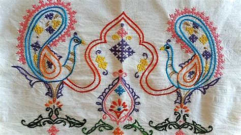 A Basic Gujrati Embroidery Sindhi Tanka Kutch Work For Beginners Youtube