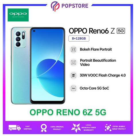 Oppo Reno 6z Reno 5 5g Reno 5f [8gb 128gb] 1 Year Malaysia Oppo Center Warranty Shopee