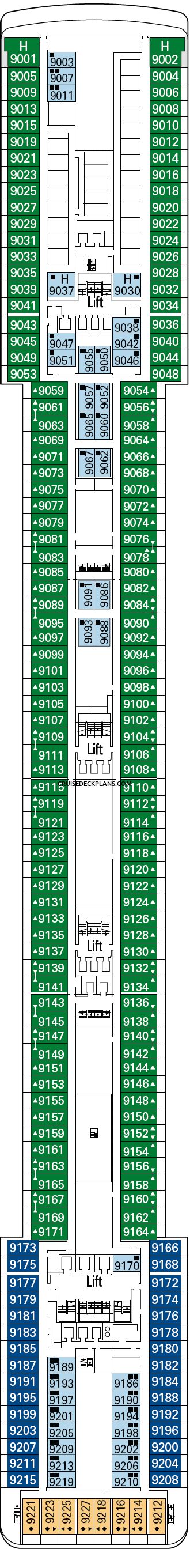 Msc Orchestra Deck Plans Diagrams Pictures Video