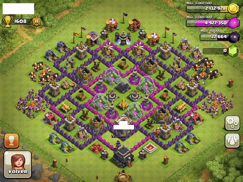 Diseño de aldeas Guia Clash of Clans