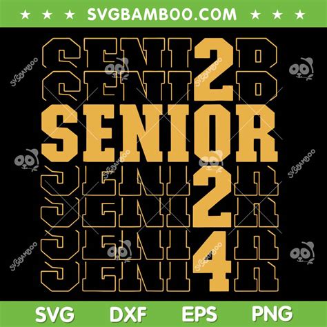 Senior 2024 SVG