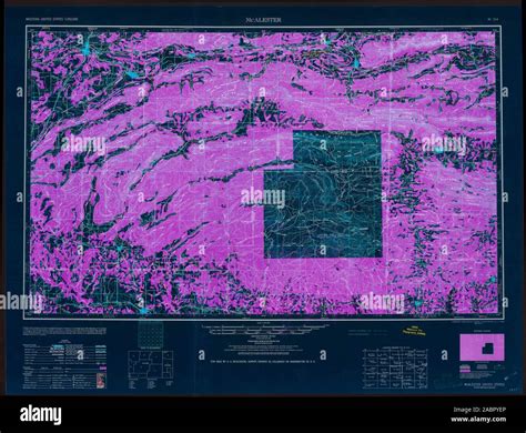 Mcalester oklahoma map hi-res stock photography and images - Alamy