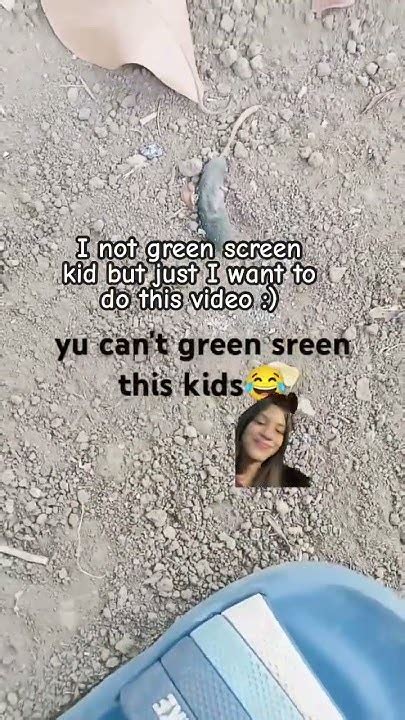 I Not Green Screen Kid Youtube