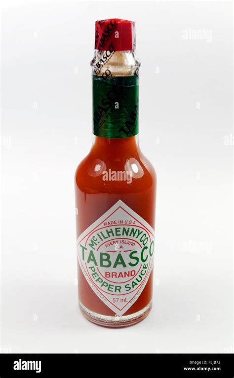 Tabasco sauce bottle hi-res stock photography and images - Alamy