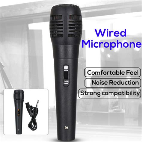 Wired Microphone Professional Handheld Wired Dynamic Microphone Audio