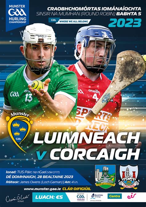 2023 Munster Senior Hurling Championship – Limerick 3-25 Cork 1-30 ...