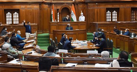 Delhi Assembly Session Bjp To Bring No Confidence Motion Against