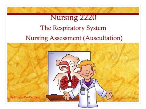 PPT Nursing 2220 The Respiratory System Nursing Assessment