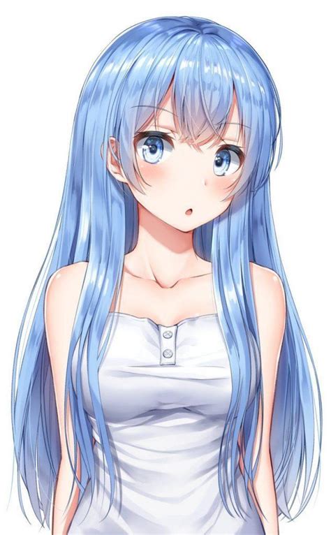 Anime Female Characters With Blue Hair