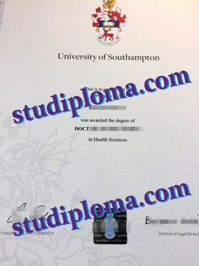 University Of Southampton Fake Diploma Fake University Of Southampton Degree Certificate