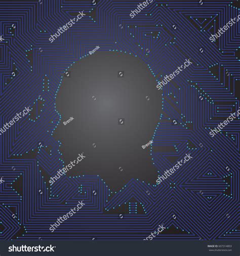 Background Electrical Circuit Vector Illustration Stock Vector (Royalty ...