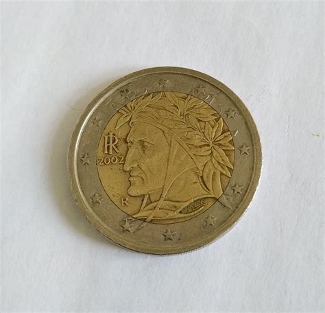 Zeldzame 2 Euro Italiaanse Munt Uit 2002 Etsy Nederland