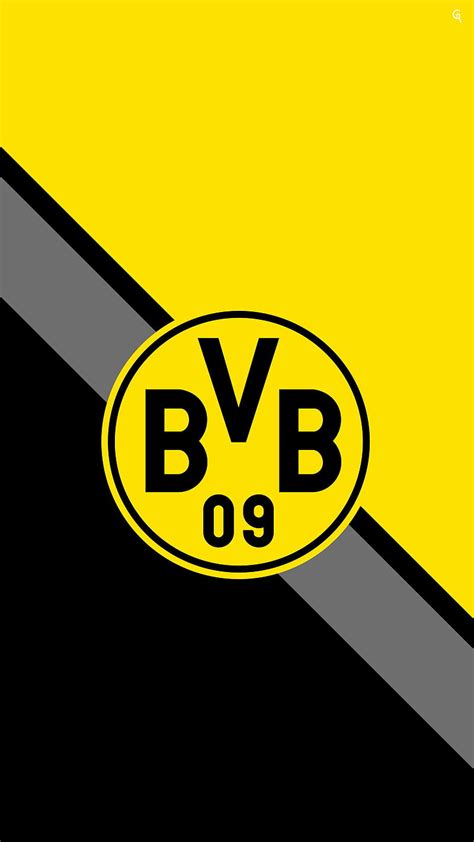 Borussia Dortmund Club Emblem Football Logo HD Phone Wallpaper