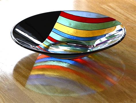 Fused Glass Bowl Fused Glass Wall Art Fused Glass Plates Bowls Glass Fusion Ideas