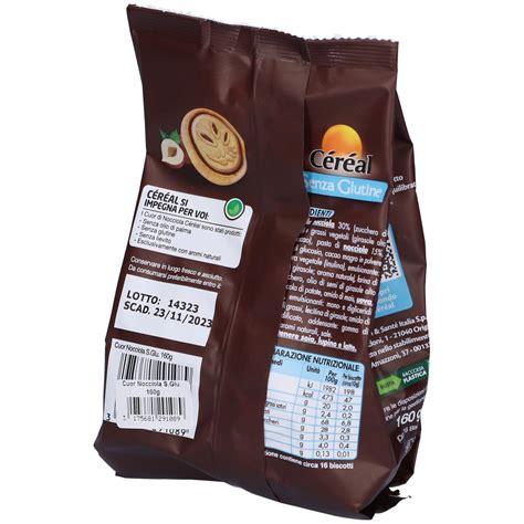 Cereal Senza Glutine Cuor Di Nocciola 160 G Redcare