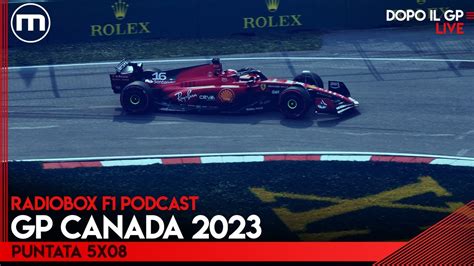 F1 Il Commento E L Analisi Del GP CANADA 2023 RadioBox PODCAST