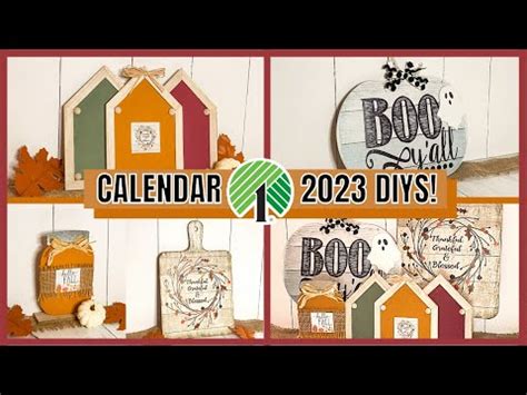 Dollar Tree Calendar Crafts Dollar Tree Calendar Diys Budget