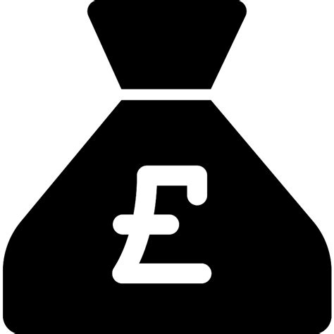 Pounds Money Bag Vector Svg Icon Svg Repo