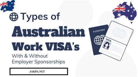 Australian Work Visas 2024 Types Of Australia Work Visas Jakpa