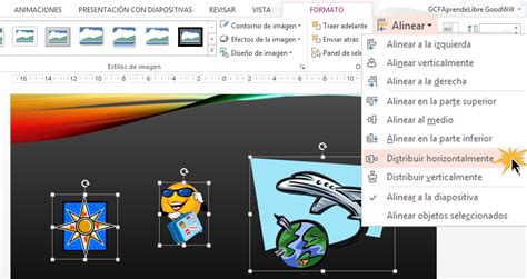 Powerpoint Alinear Y Distribuir Objetos En Powerpoint