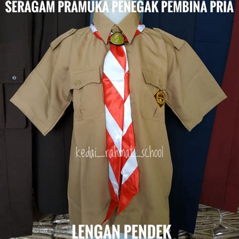 Baju Pramuka Rapilo Rafilo SMP SMA Penggalang Penegak Pembina Seragam